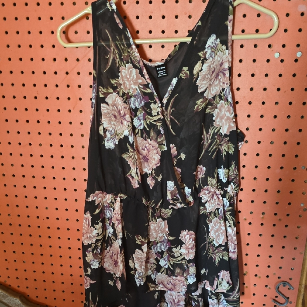 Floral Sleeveless Dress
